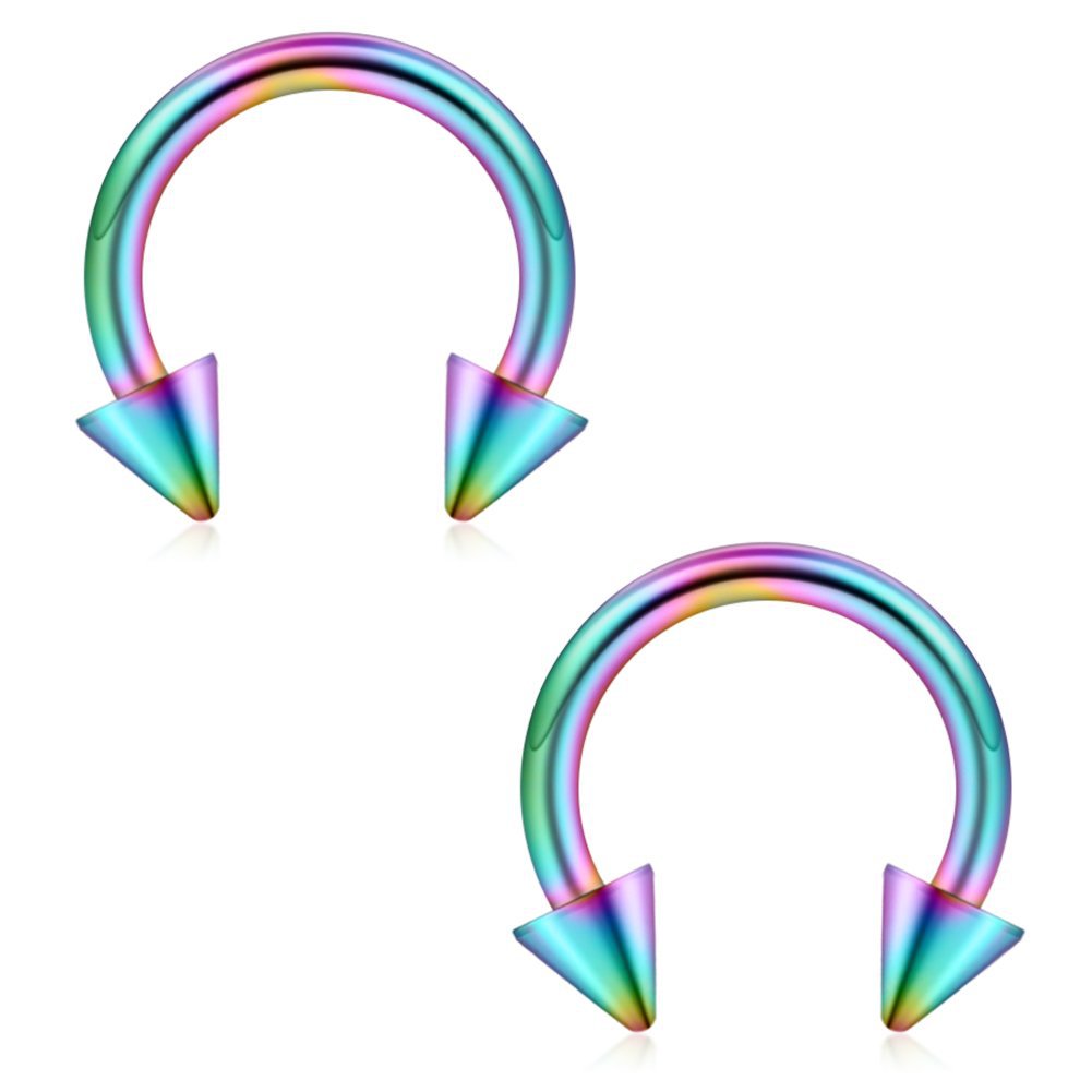 Nasenpiercing-Schmuck im europäischen und amerikanischen Stil aus Edelstahl, galvanisiertem Titanstahl, C-förmig, Ohr- und Lippenpiercing-Schmuck_voghion.com