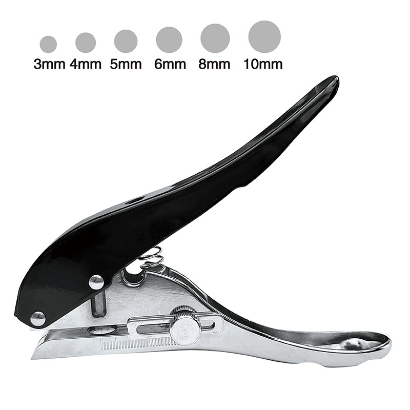 Small hole puncher, stationery, membership card PVC, tear-off sheet, DIY 2