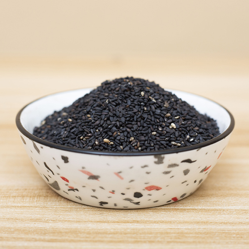 メーカー熟黒ゴマ粒五穀雑穀黒ゴマ卸売り低温焙煎黒ゴマ粒|undefined