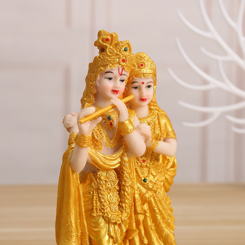 Indian Buddha ornaments, business gifts, flute Indian Buddha crafts, supply of diy gold-plated gifts on behalf of shipping