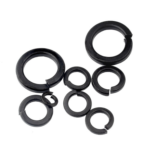 8.8 Grade Thick Open Spring Washer Black Wide Spring Washer Elastic Gasket Wholesale M3 M33