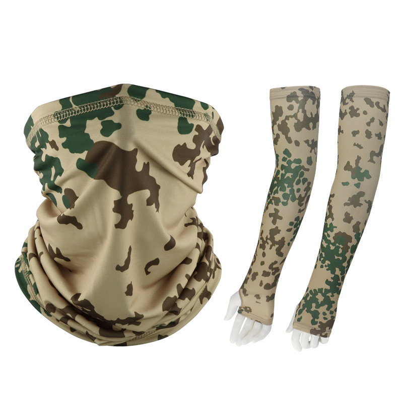 Desierto de Durban (babero de seda de hielo con dedos y mangas de hielo)