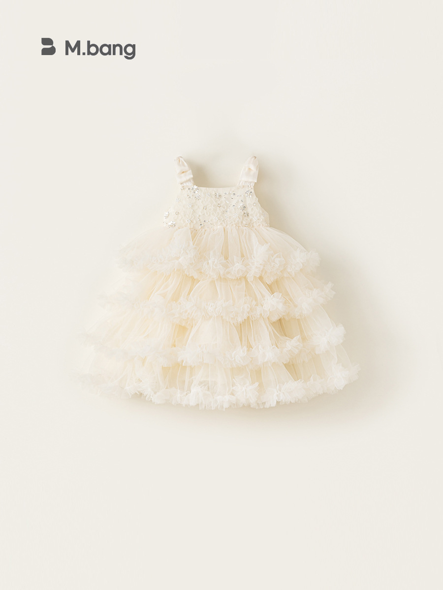 Youbao ropa para niños vestido de verano falda para niños moda bowknot sling malla tutú falda vestido para niñas