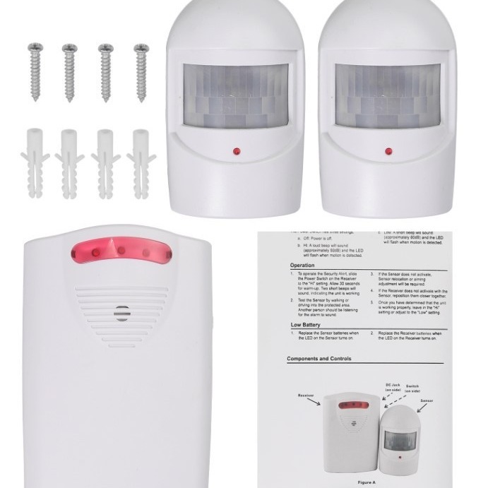 分体新款人体红外感应迎宾门铃