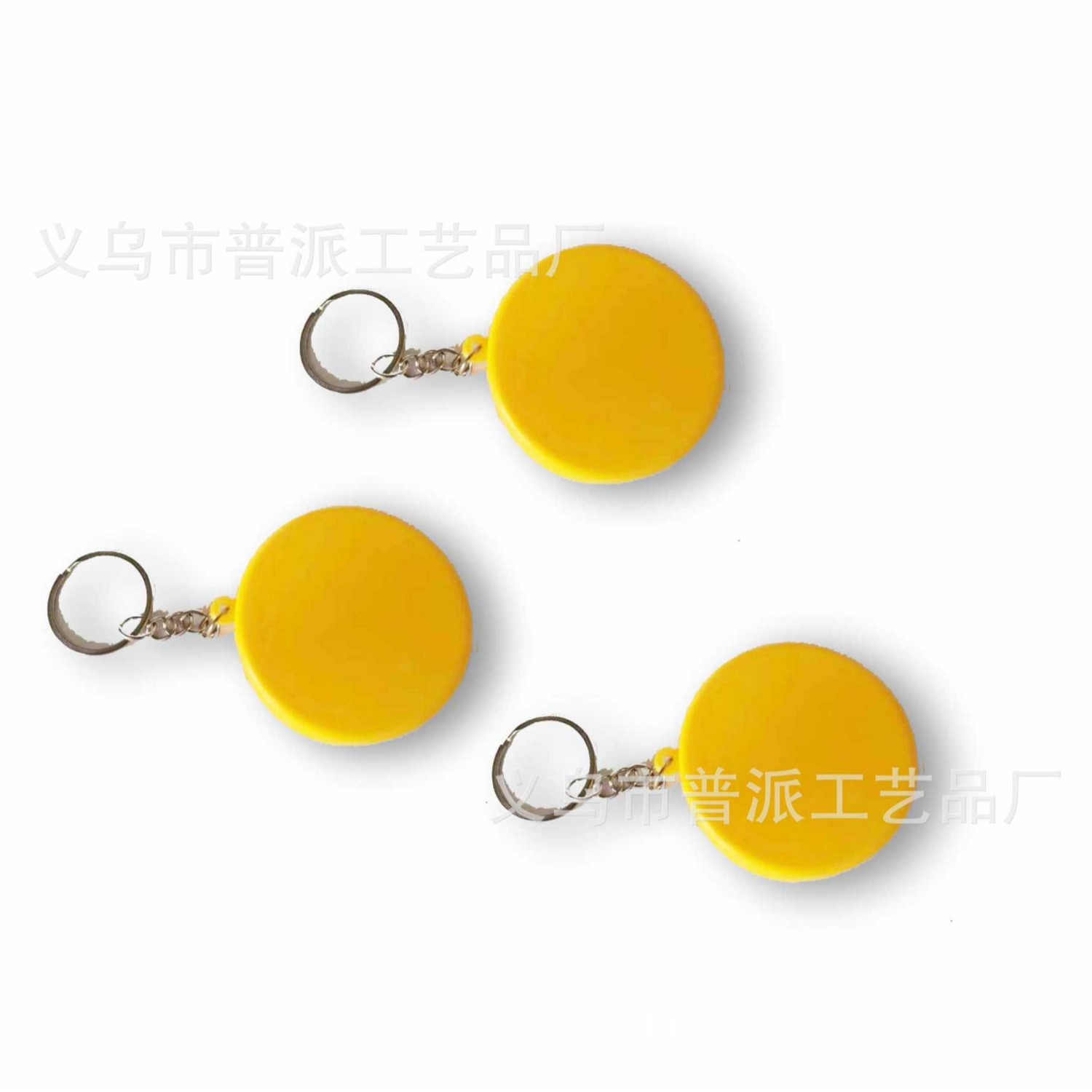 高品质 5cmPU发泡冰球钥匙扣，冰球钥匙链 可印logo kechain