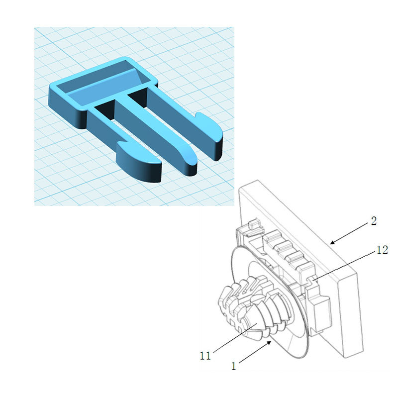 Adecuado para Honda Mercedes-Benz coche hebilla clip interior techo accesorios plástico remache nylon puerta panel clavo