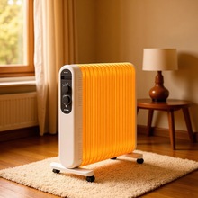 格力取暖器15片电油汀家用全屋速热加湿烘衣电暖器NDY19-S6030