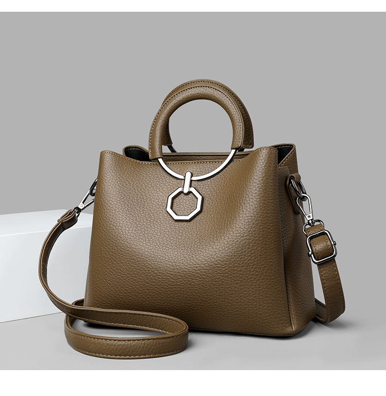 Women's bag elegant middle-aged women's mother bag versatile elegant multi-layer crossbody large capacity handbag_voghion.com