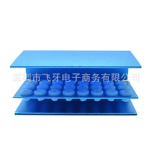牙科材料H003金属车针消毒盒硅胶孔24孔车针架可消毒口腔工具设备