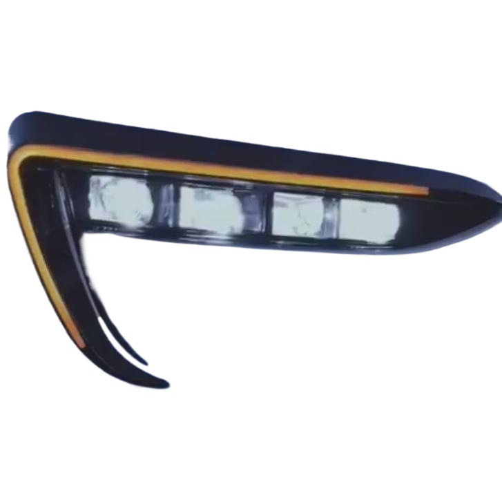 Aplicable a Tesla Lámpara de ceja Lámpara de niebla Lámpara de día Modelo 3 Lámpara de día Modelo Y Lámpara de ceja Conducción diurna