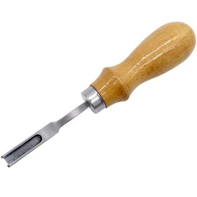 削边器 削薄刀 皮革DIY工具 法式宽铲边器 木柄削边器 宽边削薄铲|ms
