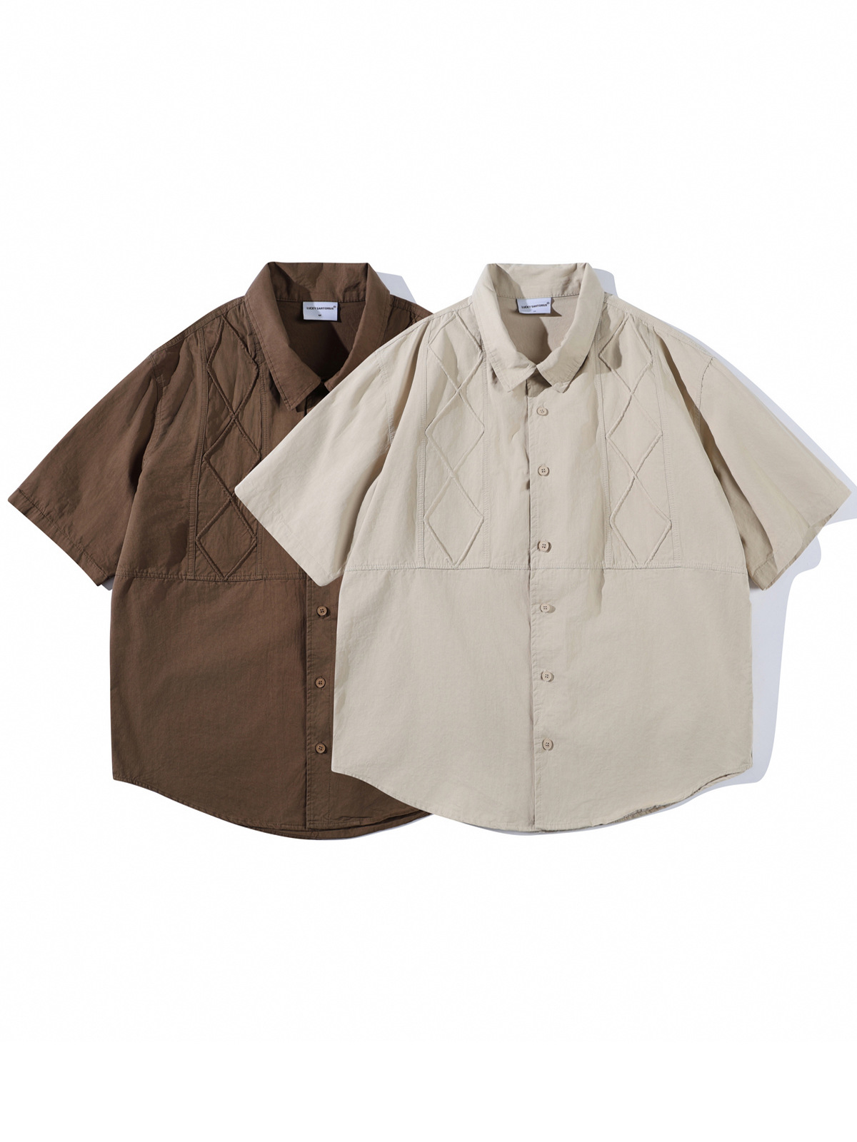 Japanese retro ethnic cotton shirt