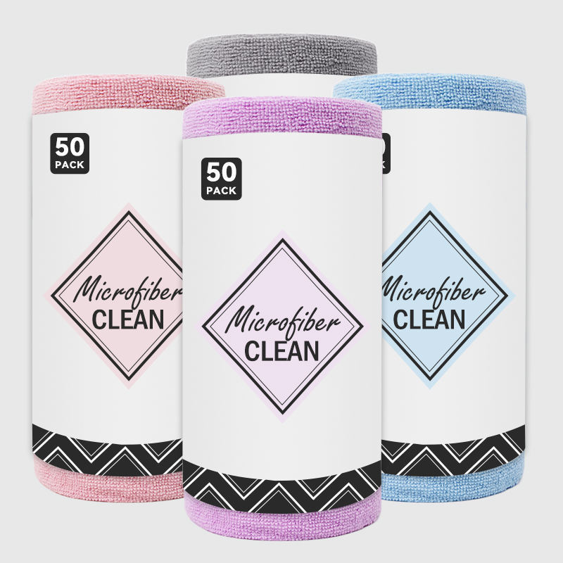 Polyester Microfiber Tear-Off Cleaning Cloth, Thickened Version, Reusable Kitchen Scrubbing and Dishwashing Cleaning Cloth Polyester Microfiber Tear-Off Cleaning Cloth, Thickened Version, Reusable Kitchen Scrubbing and Dishwashing Cleaning Cloth