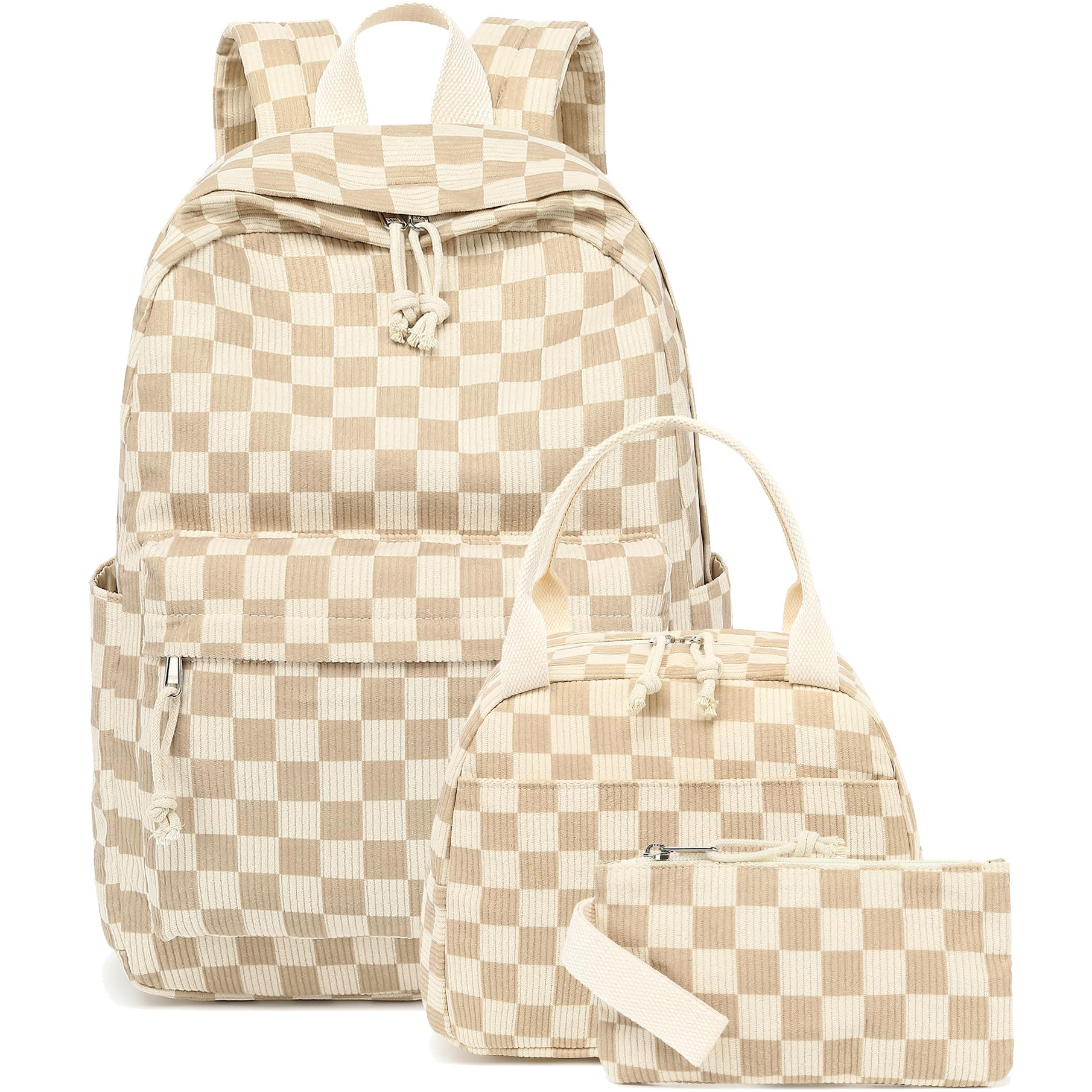 Nuevo estilo transfronterizo mochila de tres piezas estilo ins estilo coreano estilo universitario escuela secundaria escuela primaria mochila ligera mujer