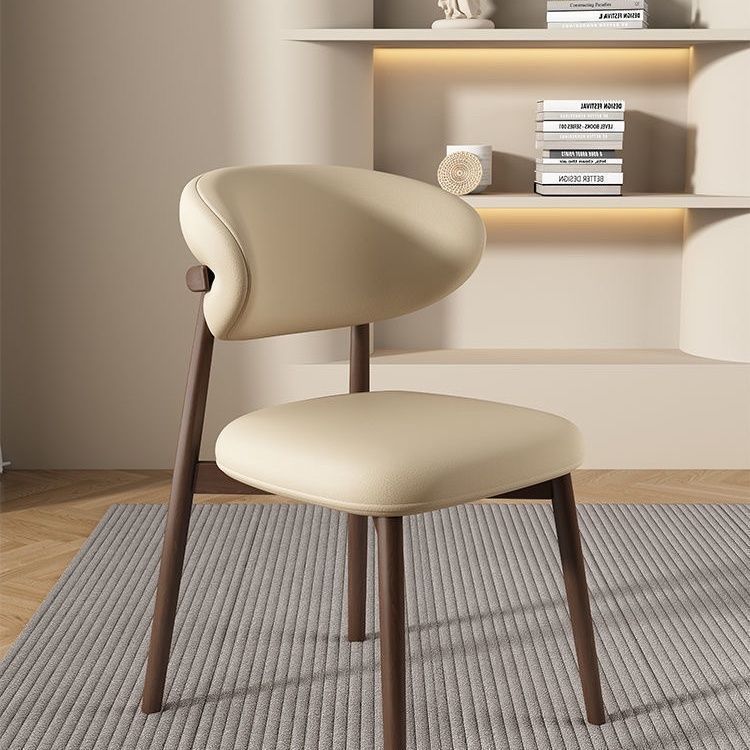 Internet celebrity dining chair light luxury solid wood Nordic…