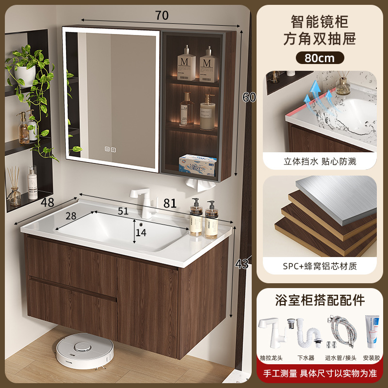 Cerámica medieval integral bañera gabinete de baño combinado lavabo gabinete lavabo lavabo lavabo