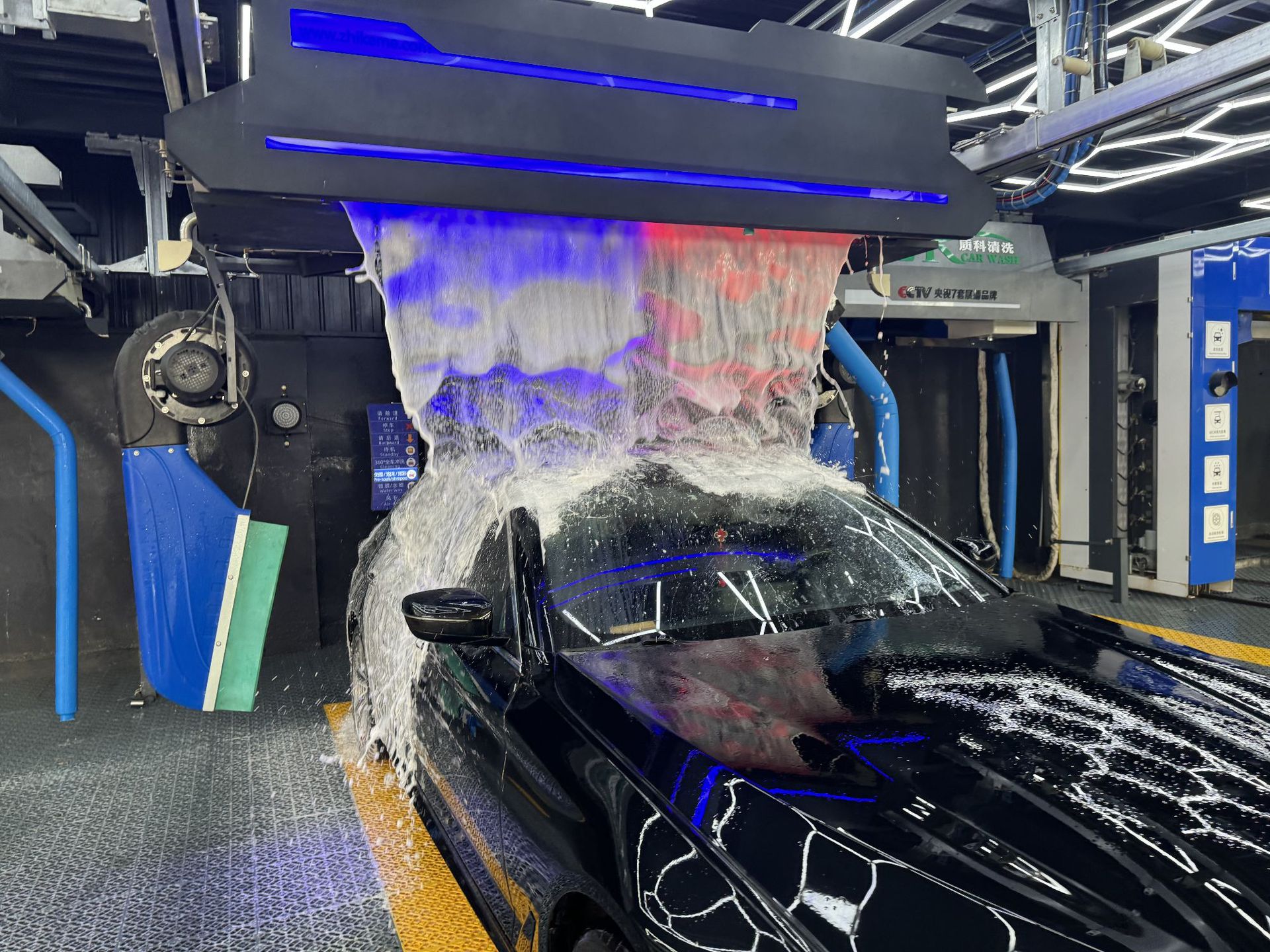 Intelligent full-automatic computer car washing machine large commercial 360 unmanned non-contact car washing machine integrated pro