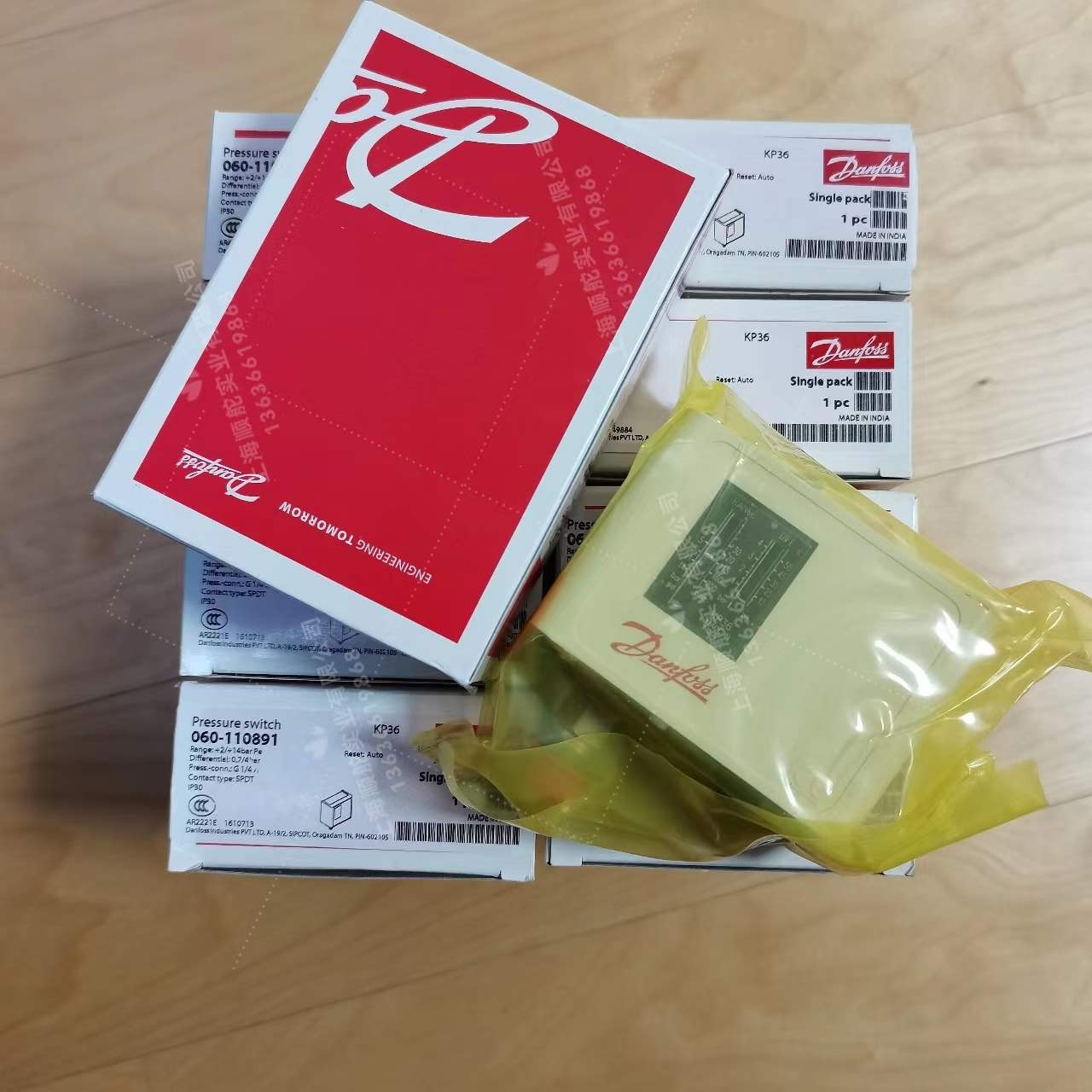 丹佛斯Danfoss压力开关/控制器KP36 060-110891 KP35 060-113391
