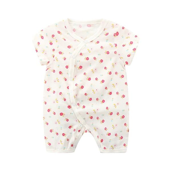 Flower-shaped, gauze, fuchsia
