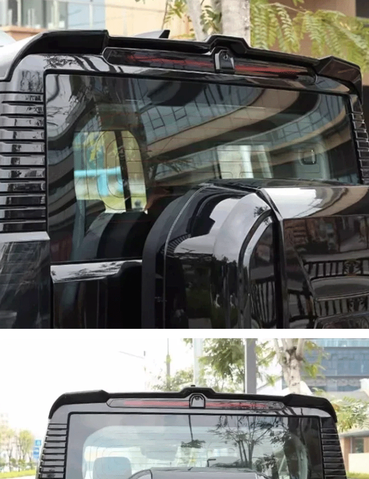 Applicable to Jietu Traveler/Shanhai T2 Tail Special Vehicle Top Wing Modified Fixed Wind Wing Exterior Rear Spoiler Accessories