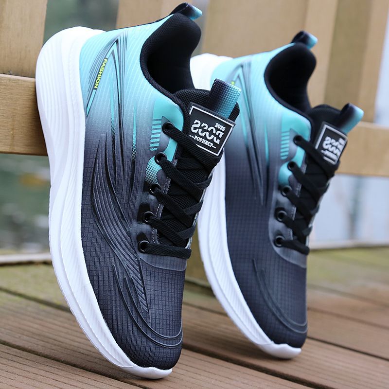 Ice silk running summer breathable sports students, mesh for men, casual shoes, trendy shoes_voghion.com