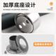 Stainless Steel 304 Round Tube Flange Seat Wardrobe Clothes Bar Fixed Towel Bar Base Clothes Bar Fixed Snap