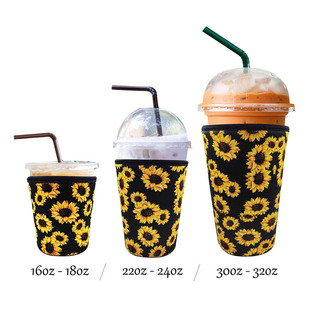 Factory Direct Sales Diving Material Waterproof Coffee Cup Sleeve 4Mm30Oz Ice Cup Frozen Cup Sleeve Cocktail Cup Large Supply