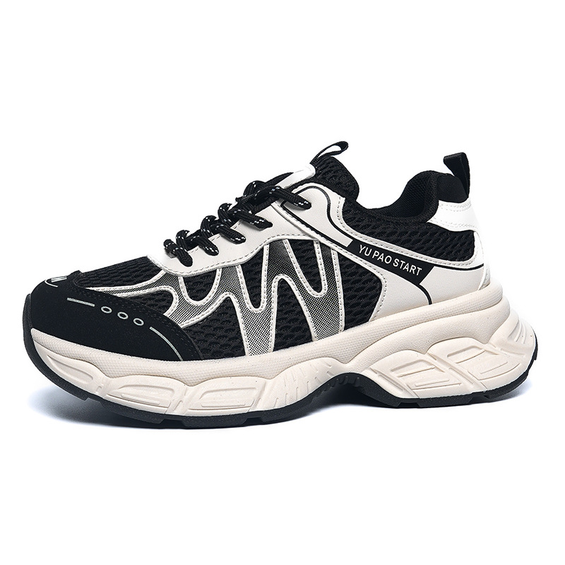 Kt319 Dames Single Mesh Ademende Niet-Stinkende Papa Schoenen 2025 Herfst Nieuwe Lichtgewicht Sport Casual_voghion.com