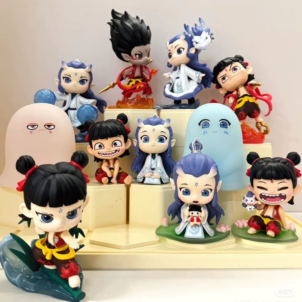 POPMART Bubble Mart Blind Box Нэчжа: Демон-мальчик Наохай Натуральная связь Серии Фигурки Украшения Модные игрушки