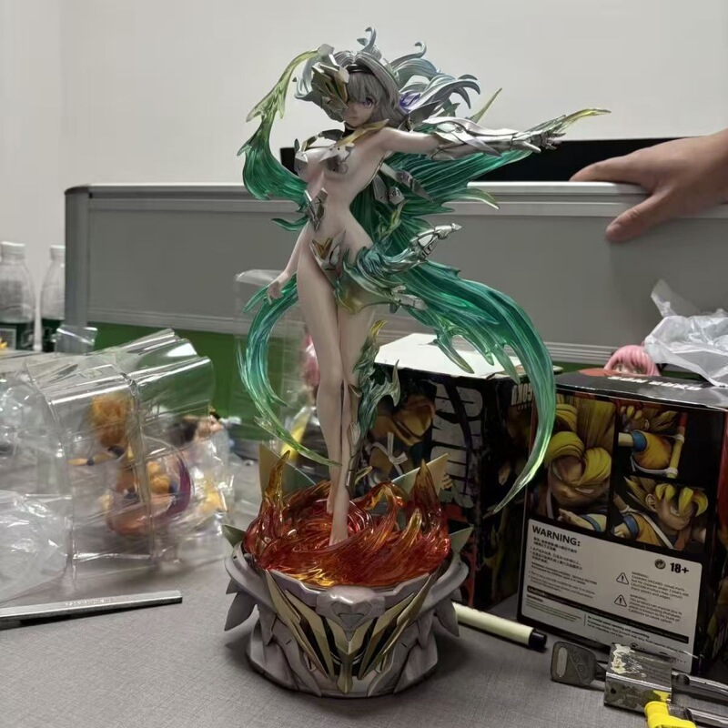 优质版 1/6完整体L萤碎甲版萨姆 精美面雕 发光 游戏动漫礼物摆件|undefined