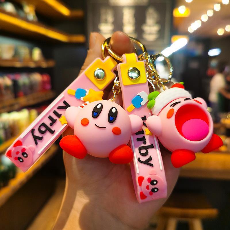 New Creative Star Cartoon Doll keychain cartoon couple bag pendant car key chain gift
