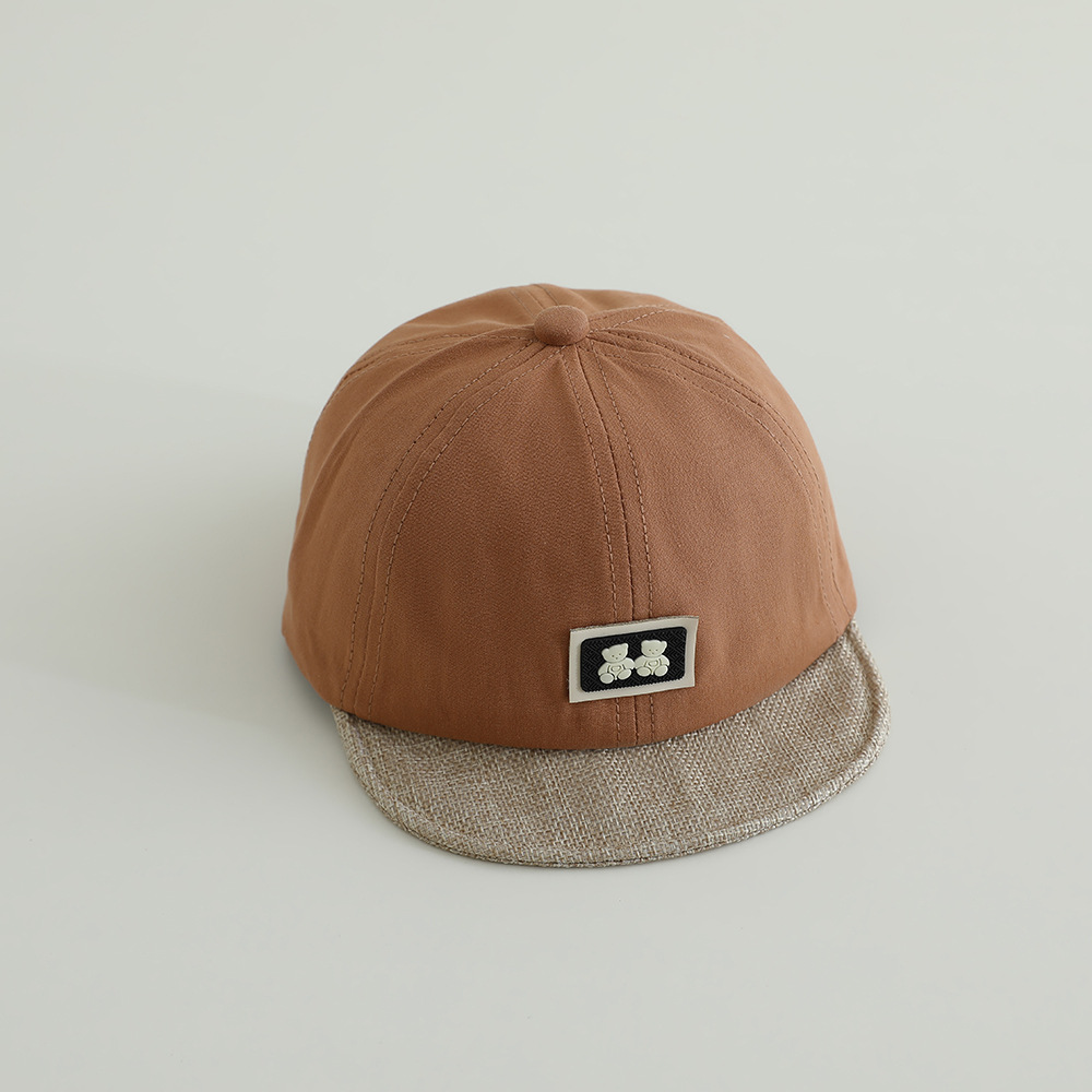 12-30 Sombrero para bebés primavera y otoño delgado ajustable gorra gorra gor