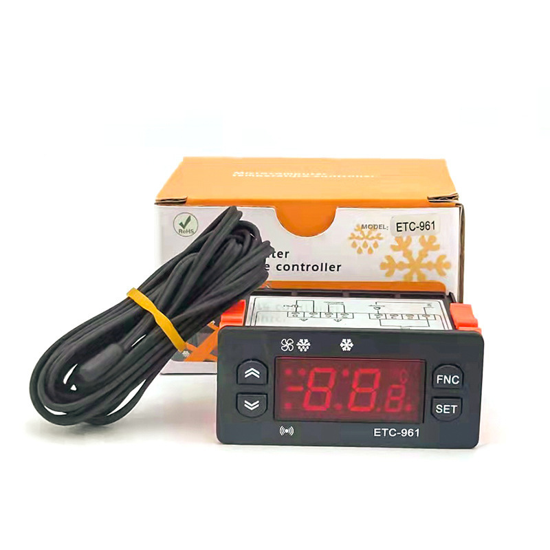 ETC-961 temperature controller refrigeration defrost alarm calibration cold storage freezer freezer controller