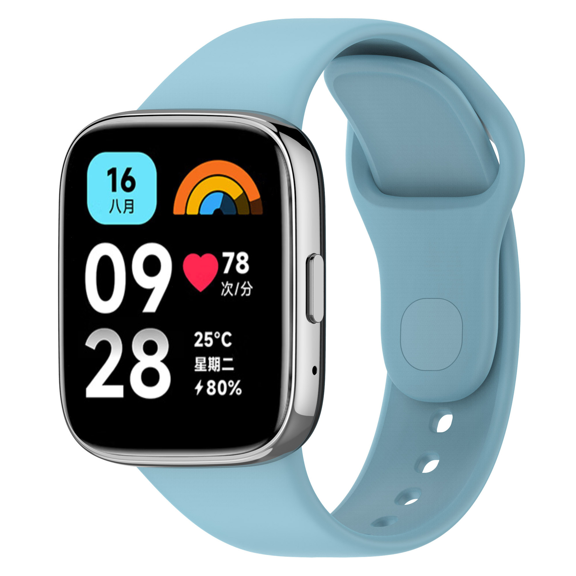 Stretch blue
