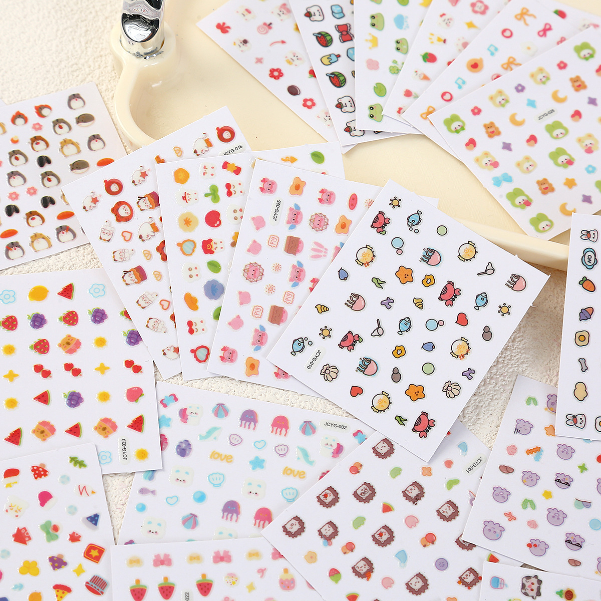 Children's cartoon cute nail stickers for nails