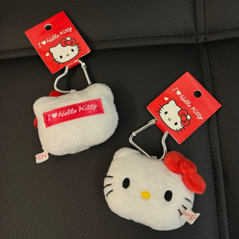 新しいハローキティかわいい人形サイド座りハローキティキティバッグペンダントペンダント人形人形ペンダント|undefined