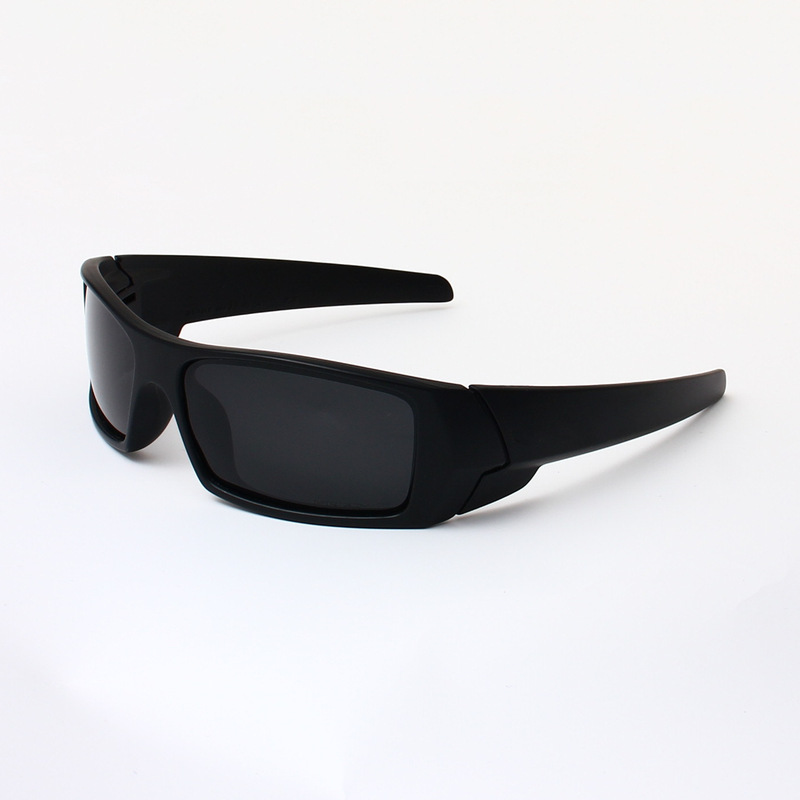 Outdoor Sports Cycling Sunglasses for Men and Women, Retro Square Frame, Mountaineering and Hiking Polarized Sunglasses for Driving 9014