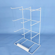 铁艺首饰架多挂钩收纳架挂架唇膏小饰品架子桌面挂件展示架