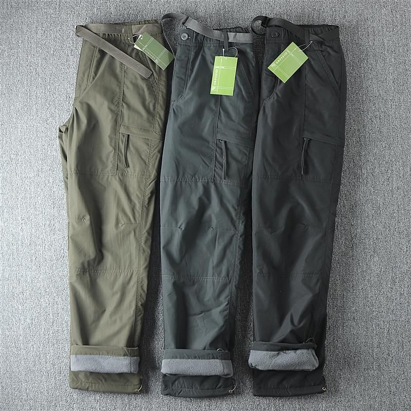 Youth Foreign Amazon Autumn and Winter Multi-Pocket Straight Overalls Men's Loose Casual Pants Assault Pants Quick-Drying Trousers