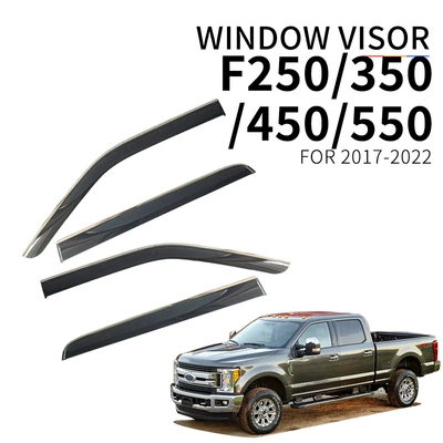 Suitable for "Leapmotor D19 2026 window visor PC injection molded rain and sun shield." (Rain shield) - standard-packaging-leapmotor-d19-2026-6-pieces