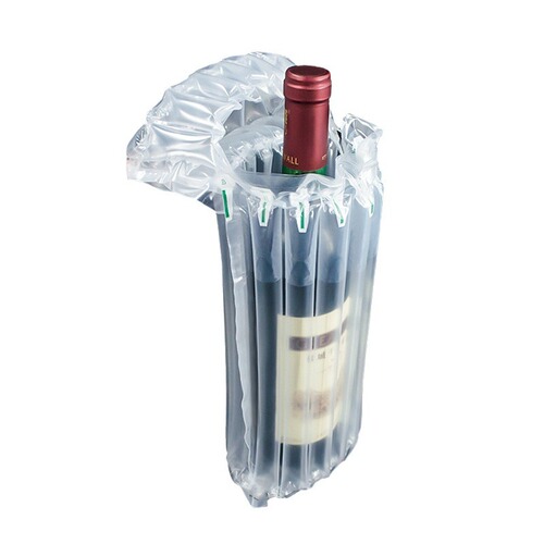 7/8/9-inch tall 30/32cm red wine air column bag express buffer packaging shockproof air bag bubble column anti-vibration bag bubble bag