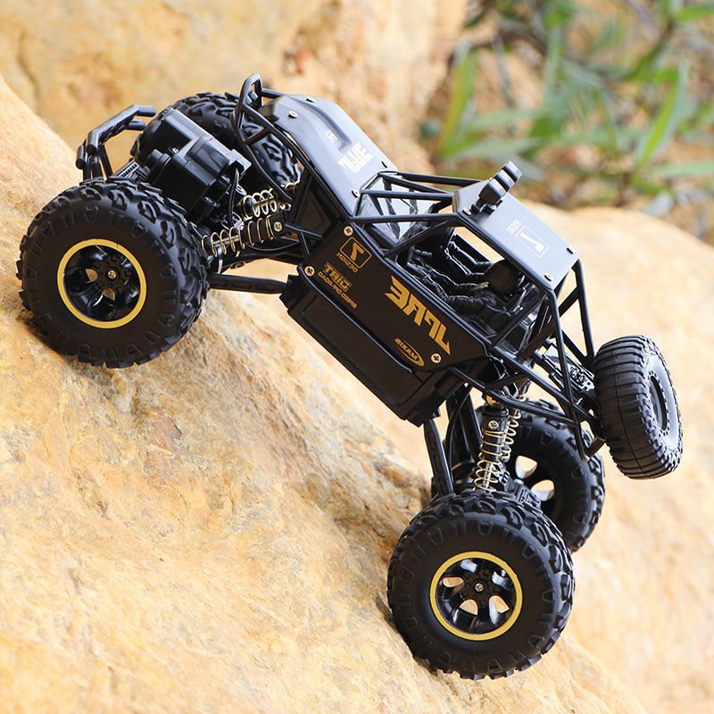 儿童遥控越野车攀爬玩具合金充电动四驱3岁以上玩具汽生日8包邮