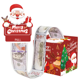 Red Santa Claus Cross-Border Christmas Themed Christmas Gifts Christmas Party Money Gift Box Surprise Gift