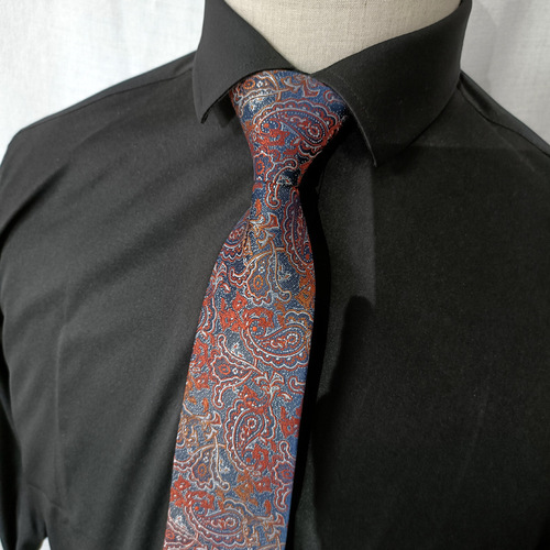 Men's Lazy Zipper-Free Tie Business Professional Administrative Formal Suit Matching Western Shirt High Density