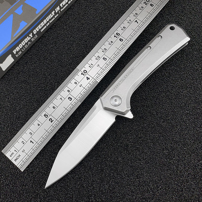 Outdoor folding knife ZT 0808 Zero error EDC hardness Titanium sharp Knife Self-defense knife Fruit knife