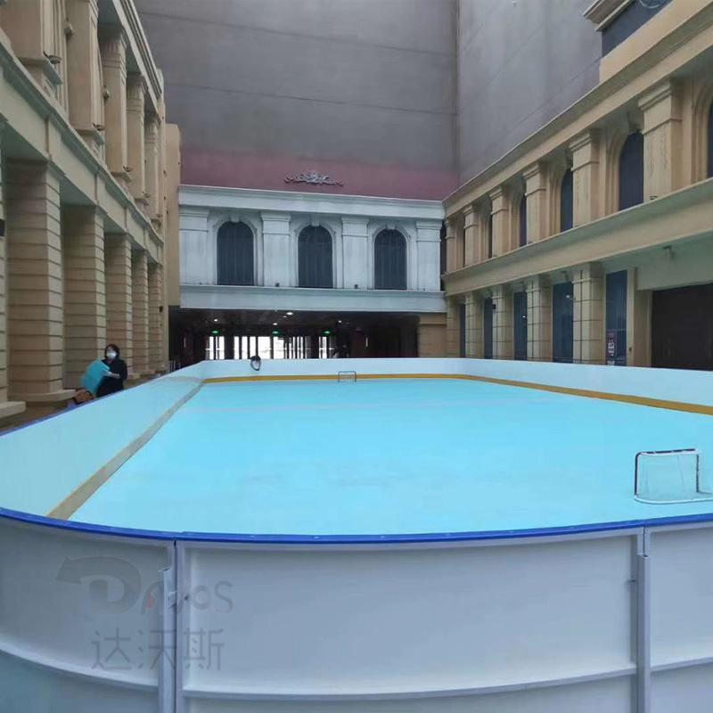 轮滑球场围栏挡板界墙 聚乙烯材质挡板轮滑场围栏 hdpe板材厂家