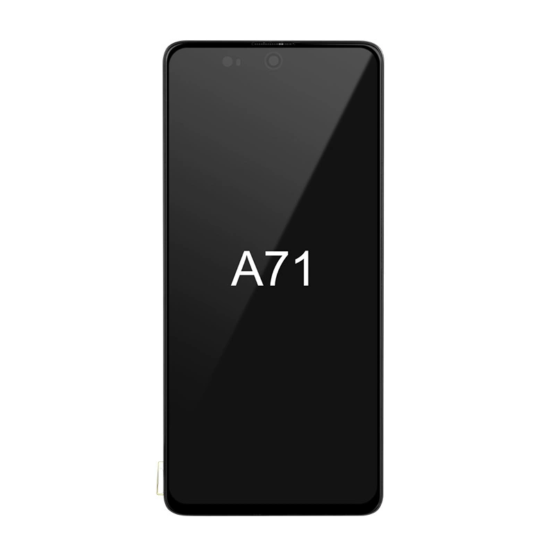 Новый A71 — сборка экрана для мобильного телефона, LCD сенсорный OLED-дисплей, жидкокристаллический дисплей, внутренняя и внешняя сборка всё-в-одном