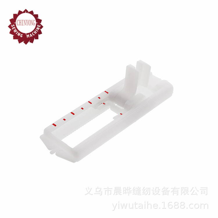 家用缝纫机锁扣眼压脚锁眼压脚扣眼压脚缝纫机压脚塑料低柄压脚
