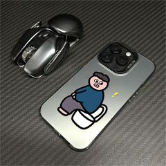 トイレットボーイiPhone16/14/13/12/15promax携帯ケースアップルXSXRソフト78plus