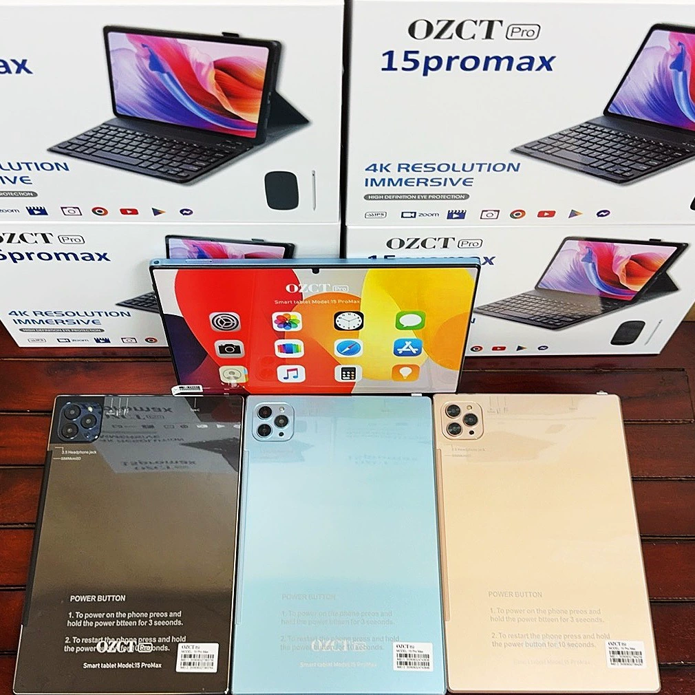 Новая модель планшета OZCT 15PROMAX2024, 10.1" , наличие на складе